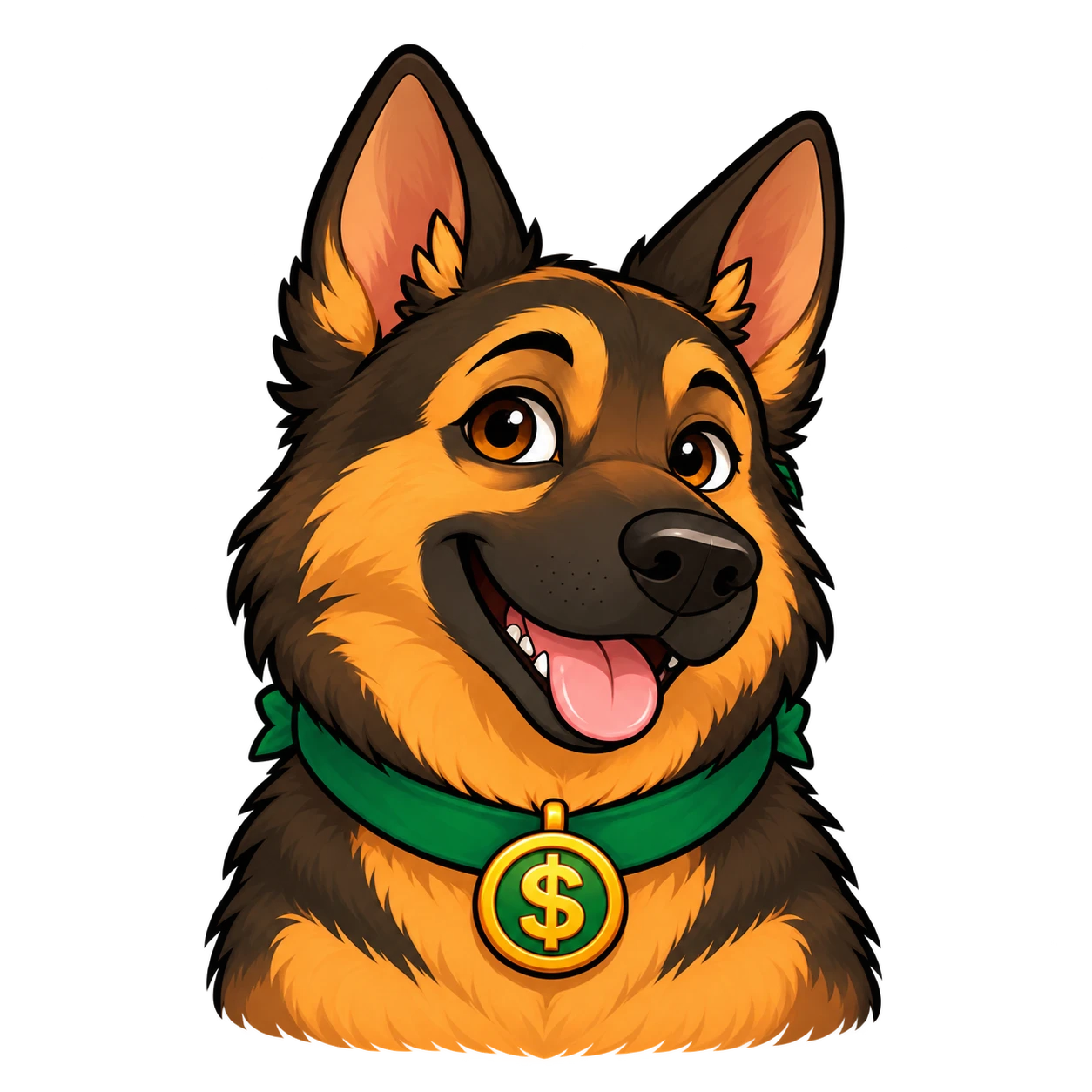 German Shepherd collector companion